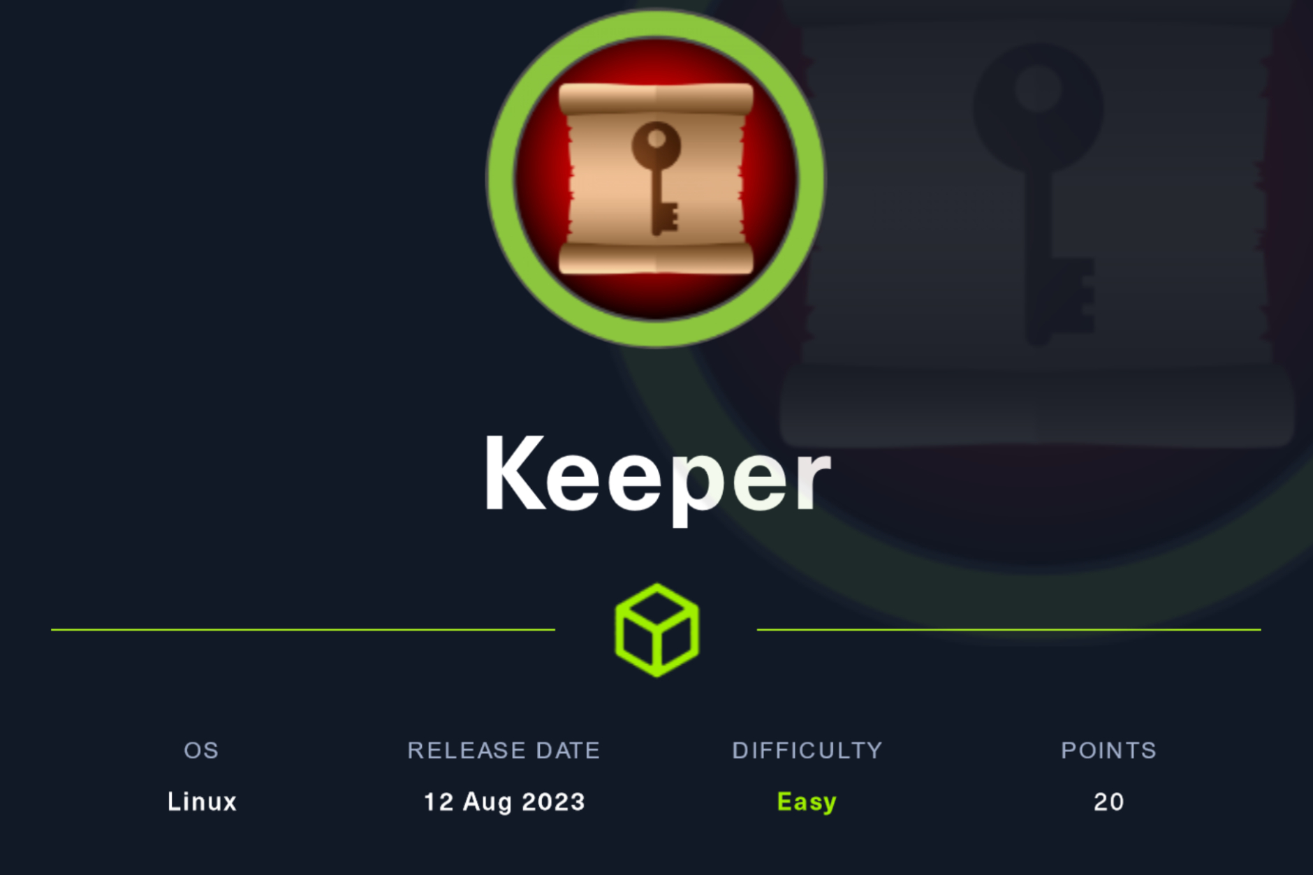 HackTheBox Keeper Writeup Post